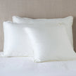 Bella Notte Paloma Sham featuring soft, luxurious fabric with a subtle autumn-inspired pattern, perfect for elegant bedding decor.