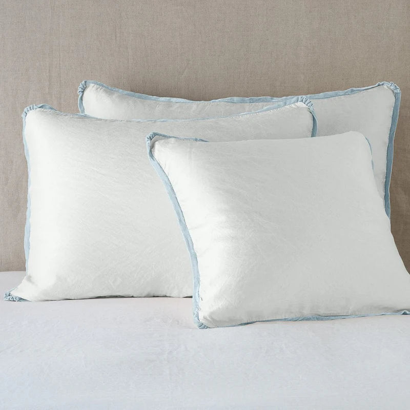 Bella Notte Paloma Sham in autumn euro style with soft, luxurious fabric and elegant design, perfect for a cozy bedroom decor.