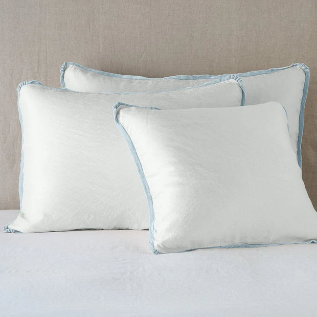 Bella Notte Paloma Sham in autumn euro style with soft, luxurious fabric and elegant design, perfect for a cozy bedroom decor.