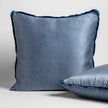 Bella Notte Paloma Sham in autumn euro style with soft fabric and detailed stitching, displayed on a bed.