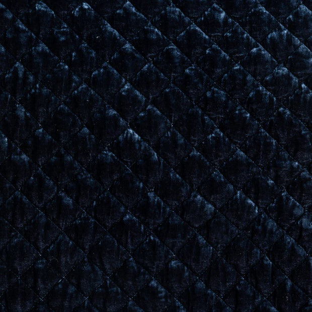 Bella Notte silk velvet quilted sham with a luxurious autumn-colored pattern and elegant quilted design for a sophisticated bedroom look.