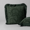 Bella Notte Marisette Sham in cloud color, showcasing soft, luxurious fabric with decorative stitching for a stylish bedroom accent.