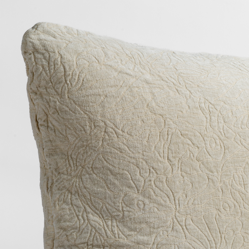 Bella Notte Georgia Sham in French Lavender fabric, showcasing soft, luxurious decorative pillow shams for elegant bedding.