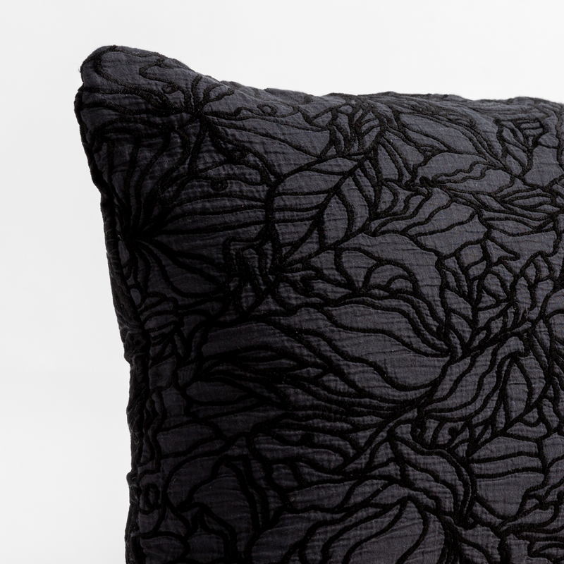 Bella Notte Georgia Sham in French Lavender, luxurious decorative pillow sham with elegant design and soft fabric.