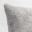 Bella Notte Georgia Sham in French Lavender Deluxe fabric featuring soft, luxurious bedding with floral pattern and elegant design.
