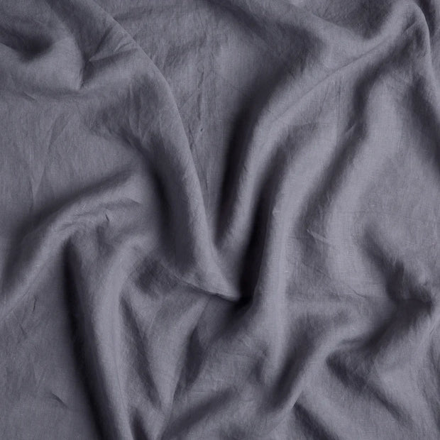 Bella Notte French Lavender linen sham showcasing soft, textured fabric and elegant design for a luxurious bedroom décor.