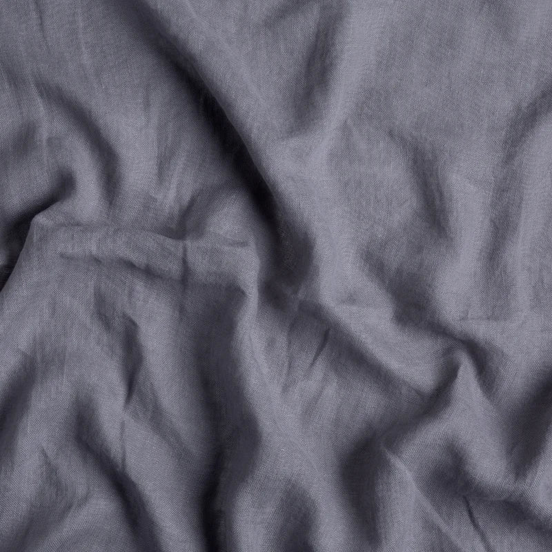 Bella Notte Linen Whisper Sham in French Lavender, showcasing soft, deluxe linen fabric and elegant sham design.