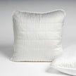 Bella Notte French Lavender deluxe silk sham, soft textured bedding pillow cover with elegant design.