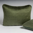 Bella Notte Sel Sham in French Lavender deluxe fabric, featuring soft, textured bedding with elegant embroidery detail.