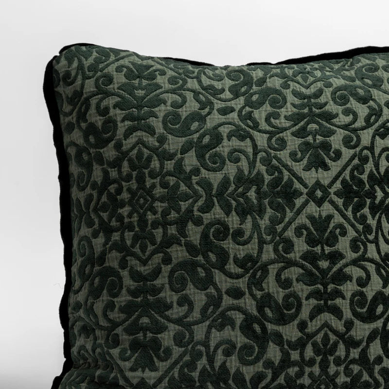 Bella Notte Vienna Sham in French Lavender, decorative bed sham with soft fabric and elegant design.