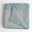 Bella Notte Cirillo throw blanket with autumn-colored fabric, showcasing soft texture and cozy design for home decor.