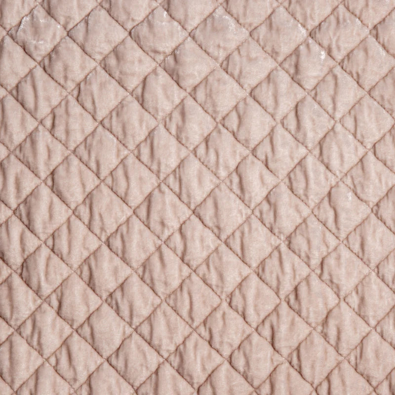 Bella Notte silk velvet quilted throw blanket with a luxurious, soft texture and elegant autumn-inspired design.