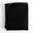 Bella Notte silk velvet quilted throw blanket with autumn-toned design and plush, textured fabric for cozy home decor.