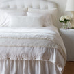 Bella Notte Carmen Throw Blanket in honeycomb pattern, soft and cozy bedding accessory with a textured design.