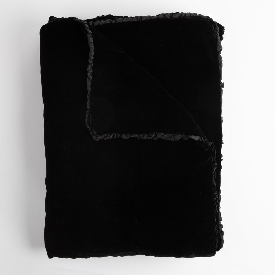 Bella Notte Carmen throw blanket in honeycomb pattern, soft textured blanket for cozy home decor.