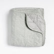 Bella Notte Tahoe Blue Sel Throw Blanket spread out showing soft, cozy fabric and elegant design on a neutral background.