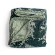 Bella Notte Lynette throw blanket in Tahoe Blue, soft and cozy fabric with a luxurious textured design.