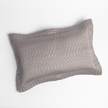 Bella Notte Cirillo throw pillow with autumn-inspired fabric, featuring plush texture and decorative design.