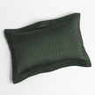Bella Notte Cirillo throw pillow with autumn-colored fabric and elegant design, measuring 15x24 inches.