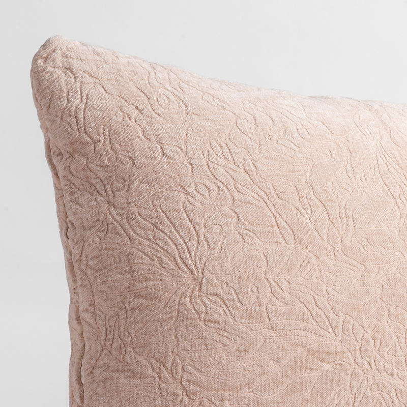 Bella Notte Georgia throw pillow with autumn-inspired fabric, 15x24 inches, decorative cushion for cozy living spaces.