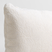 Bella Notte Georgia Throw Pillow in autumn-colored fabric with decorative stitching, 15x24 inches for cozy home décor.