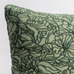 Bella Notte Georgia Throw Pillow with autumn-themed fabric in 15x24 inches, decorative throw pillow for cozy home decor