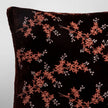 Bella Notte Lynette Throw Pillow with autumn-colored fabric, designed for decorative comfort on sofas and beds.
