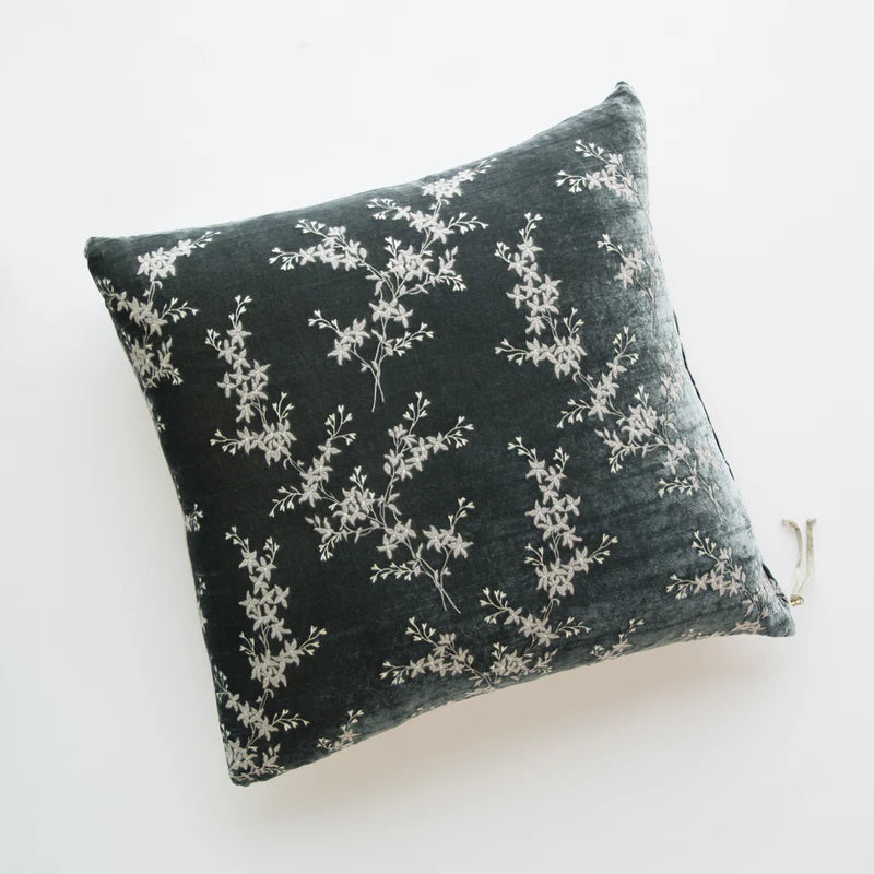 Bella Notte Lynette Throw Pillow with autumn-colored fabric, showcasing soft texture and elegant design for cozy home decor.