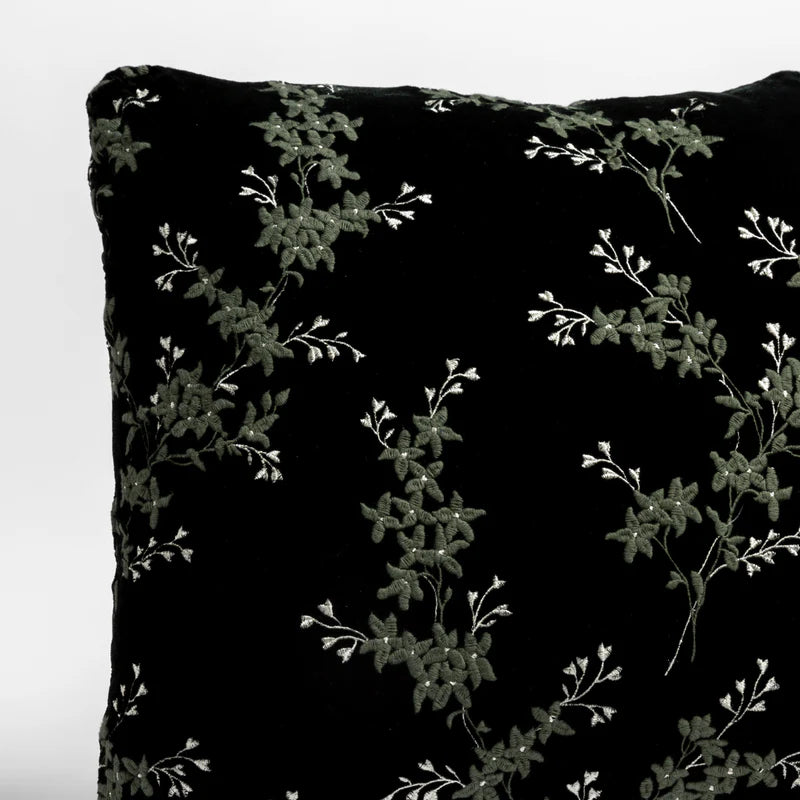 Bella Notte Lynette Throw Pillow featuring autumn-colored fabric and decorative pillow design.