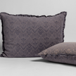 Bella Notte Trettino Sham in autumn colors, 18x18 throw pillow featuring soft fabric and elegant design.