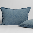 Bella Notte Trettino Sham in autumn-colored fabric, featuring soft, luxurious textile with elegant design.