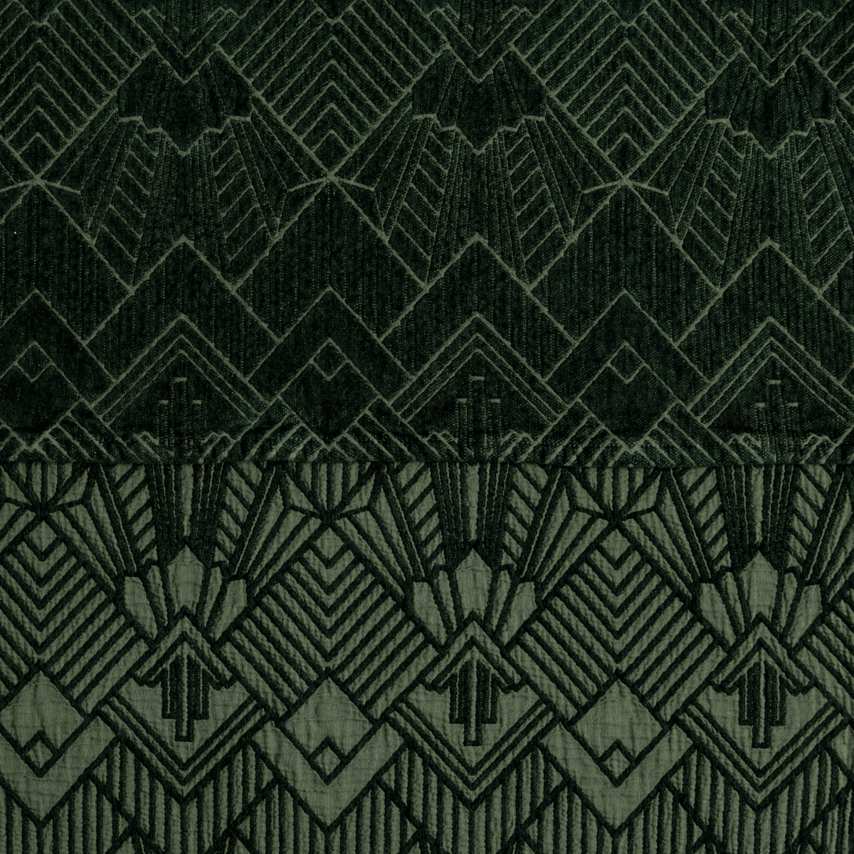 Bella Notte Trettino Sham in autumn-colored fabric, showcasing soft, luxurious bedding texture and elegant design.