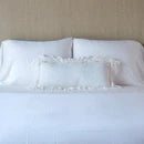 Bella Notte Loulah throw pillow with autumn-inspired bolster design, soft fabric, and decorative accents.