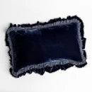 Bella Notte Loulah throw pillow with autumn-inspired fabric and plush fill, showcasing elegant design and cozy texture.