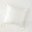 Bella Notte Taline throw pillow with honeycomb pattern, 15x24 inch decorative accent pillow for sofa or bed.
