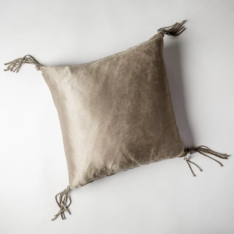 Bella Notte Taline Throw Pillow with honeycomb pattern in 15x24 inches, soft and decorative for cozy living spaces.
