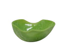 Orange resin decor bowl by BIDK, showcasing a smooth, stylish design perfect for home decoration.