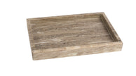 Brown Galaxy Tank Tray by BIDK, rectangular tray with galaxy pattern in shades of brown, for organizing or serving.