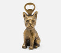 Blue Pheasant Cosette Frenchie bottle opener, a stylish bar accessory with a French Bulldog design, perfect for opening bottles.