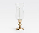 Blue Pheasant Howard Hurricane Candle Holder, elegant glass candle holder with a classic hurricane design.