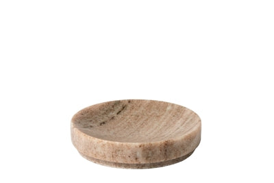 Brown Marble Soap Bowl