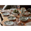 Dark green Asiatic Pheasants small plate by Burleigh featuring detailed bird illustrations on fine china.
