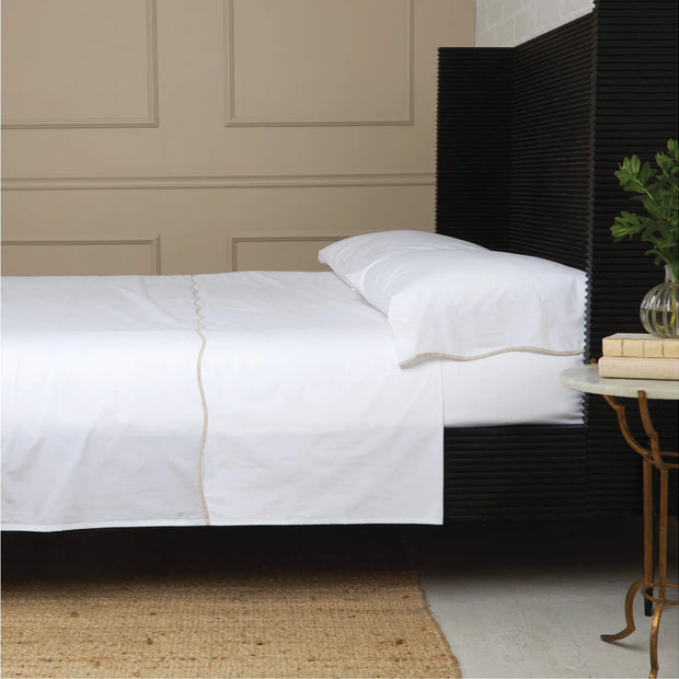Skylar Cotton Percale Sheet Set - Maaribu