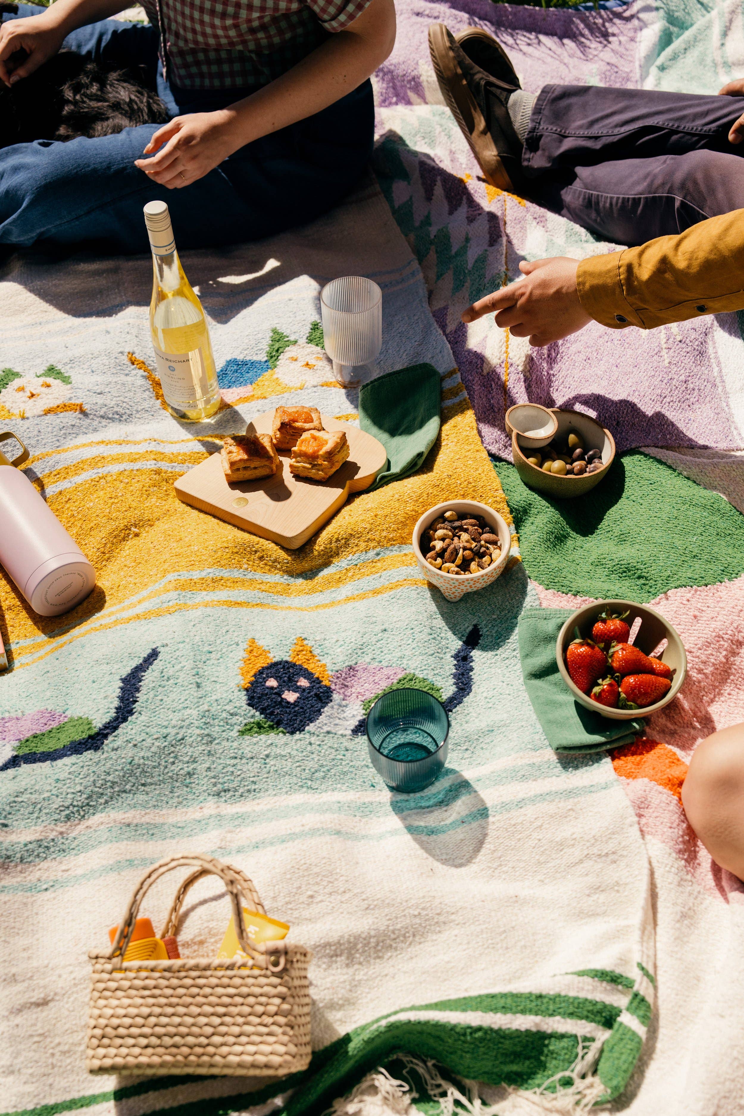 Gato Azul - Blanket Roll