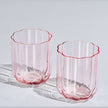 Flower Vintage Glass Stemless Highball