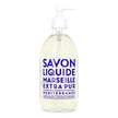 CieLuxe Marseille liquid soap with Mediterranean sea scent, 16.9 fl oz, featuring a clear bottle and elegant label design