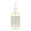 Cieluxe Marseille liquid soap with Mediterranean sea scent in a 16.9 fl oz bottle, natural and nourishing for skin.