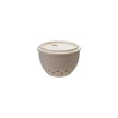 Creative Co-op grater with attached storage container for easy grating and storing shredded foods.