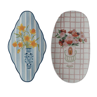 Stoneware Handpainted Plate - Maaribu