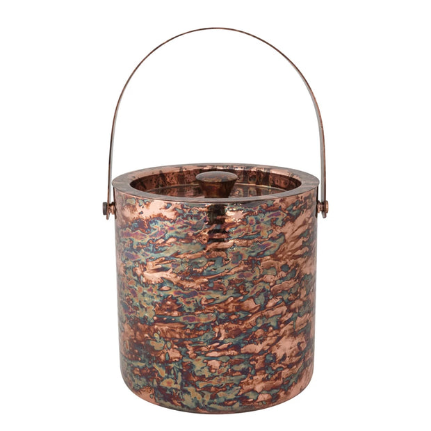 Oxidized Copper Ice Bucket